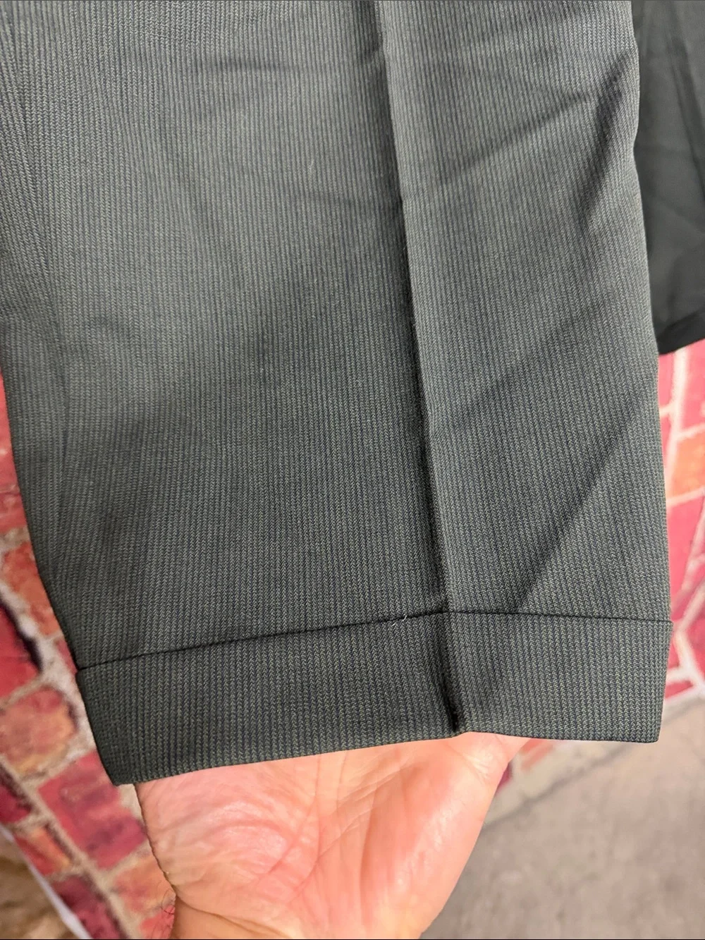 Men's Pleated Dress Pants - Black